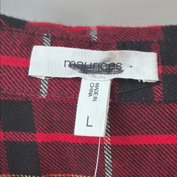 Plaid dress size Large, NWT - Picture 4 of 12